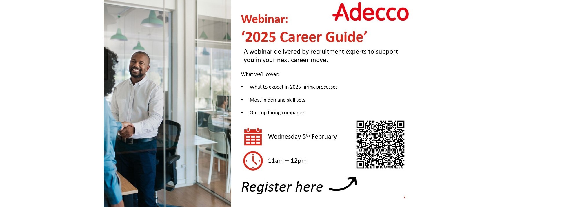 Upskilling & Career Mobility - Wednesday 5th February at 11am