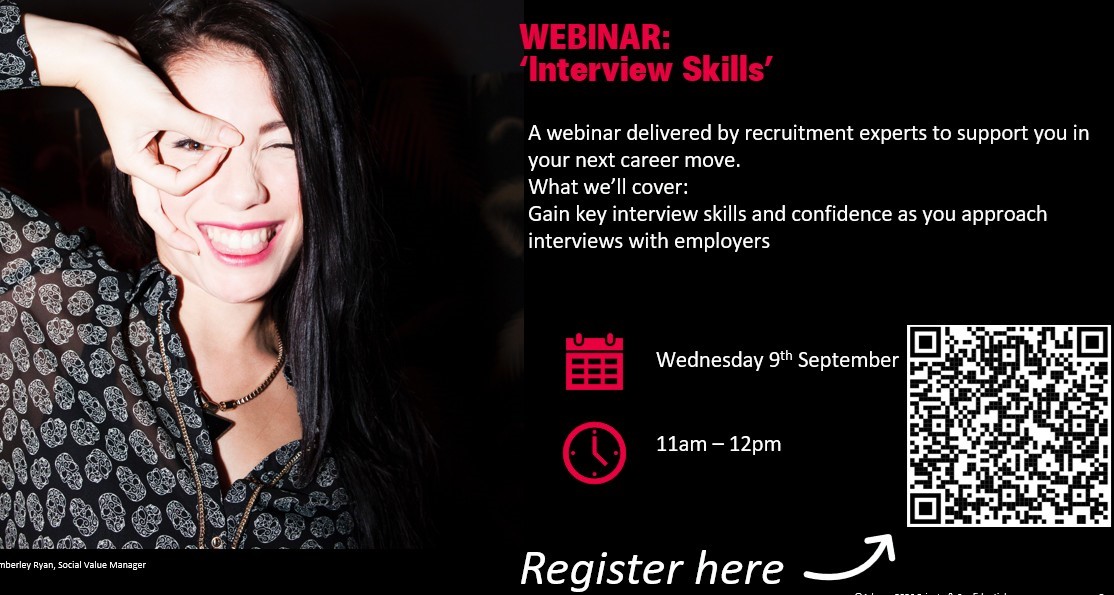 Interview Skills - Wednesday 9th September 11am - 12pm