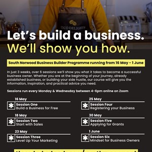 South Norwood Business Builder Programme 16th May - 1st June 2022